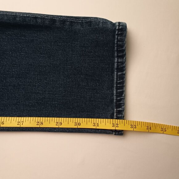 Adriano Goldschmied Jeans Size 30/10 The Harper Mid Rise Slim Leg Medium Wash - Picture 9 of 10